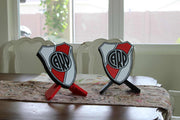 River Plate 3D Printed Plaque – Soccer Desk Decor & Gift for Coach or Fan My Store
