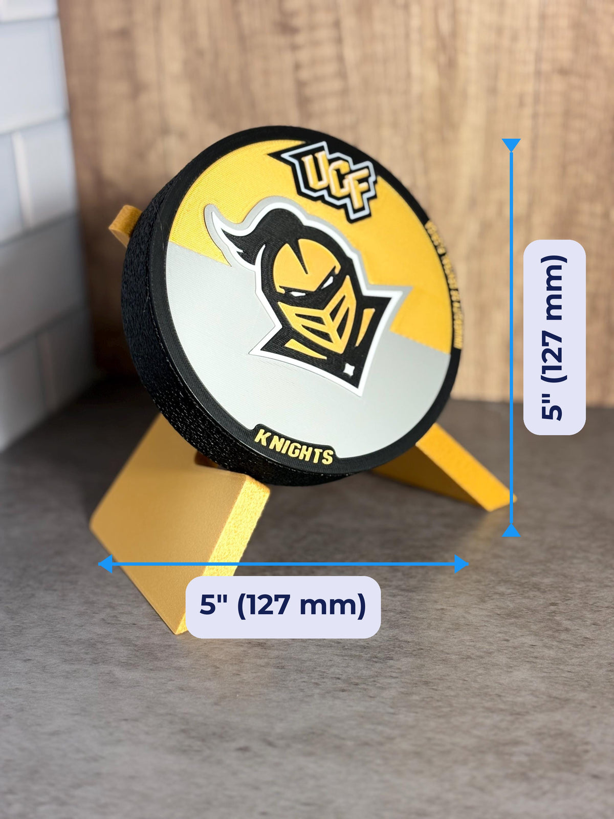 3D printed roundel display 5 inch (127 mm) size, fan gift, made in USA