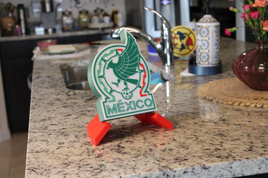 Mexico Soccer Team 3D Printed Box | El Tri Fan Gift | Made in USA