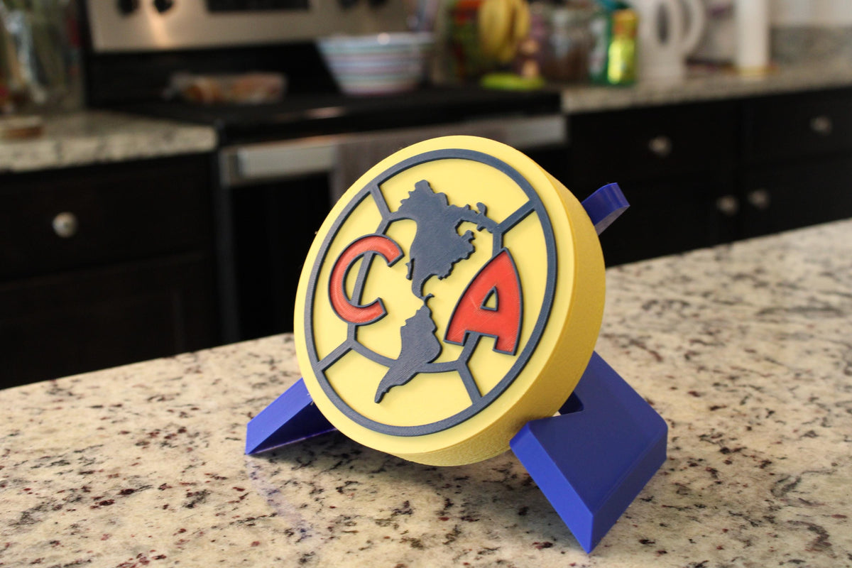 Club America 3D Printed Storage Box | Soccer Fan Gift Made in USA
