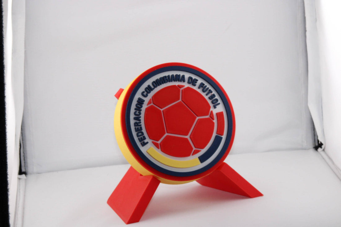 Selección Colombia.  Mejor regalo para un verdadero fanático de los cafeteros, Soccer Regalo para papá/hermano/primo/etc. 3D Printed Tiki-Taka3D