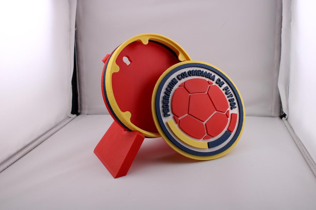 Selección Colombia.  Mejor regalo para un verdadero fanático de los cafeteros, Soccer Regalo para papá/hermano/primo/etc. 3D Printed Tiki-Taka3D