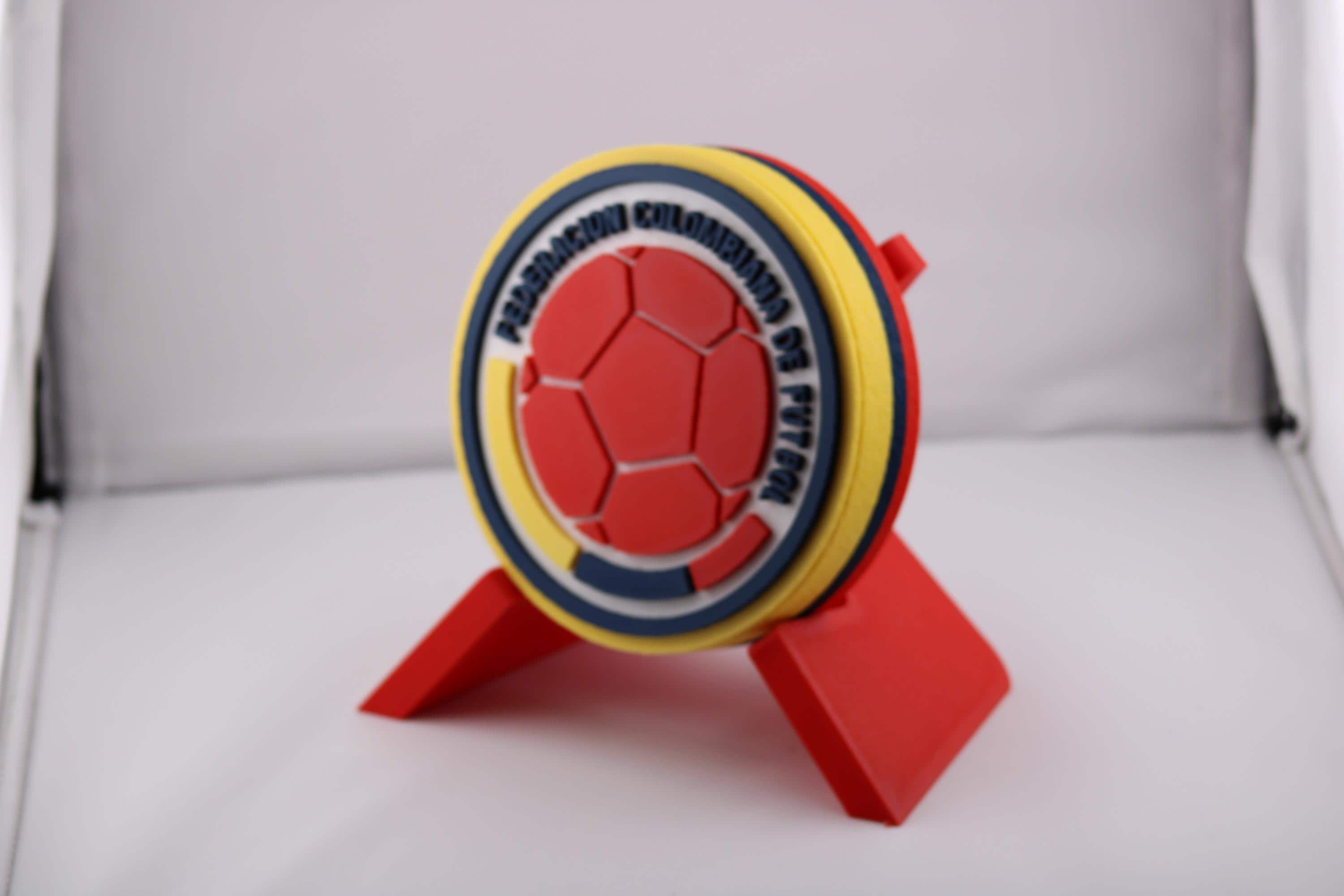 Selección Colombia.  Mejor regalo para un verdadero fanático de los cafeteros, Soccer Regalo para papá/hermano/primo/etc. 3D Printed Tiki-Taka3D