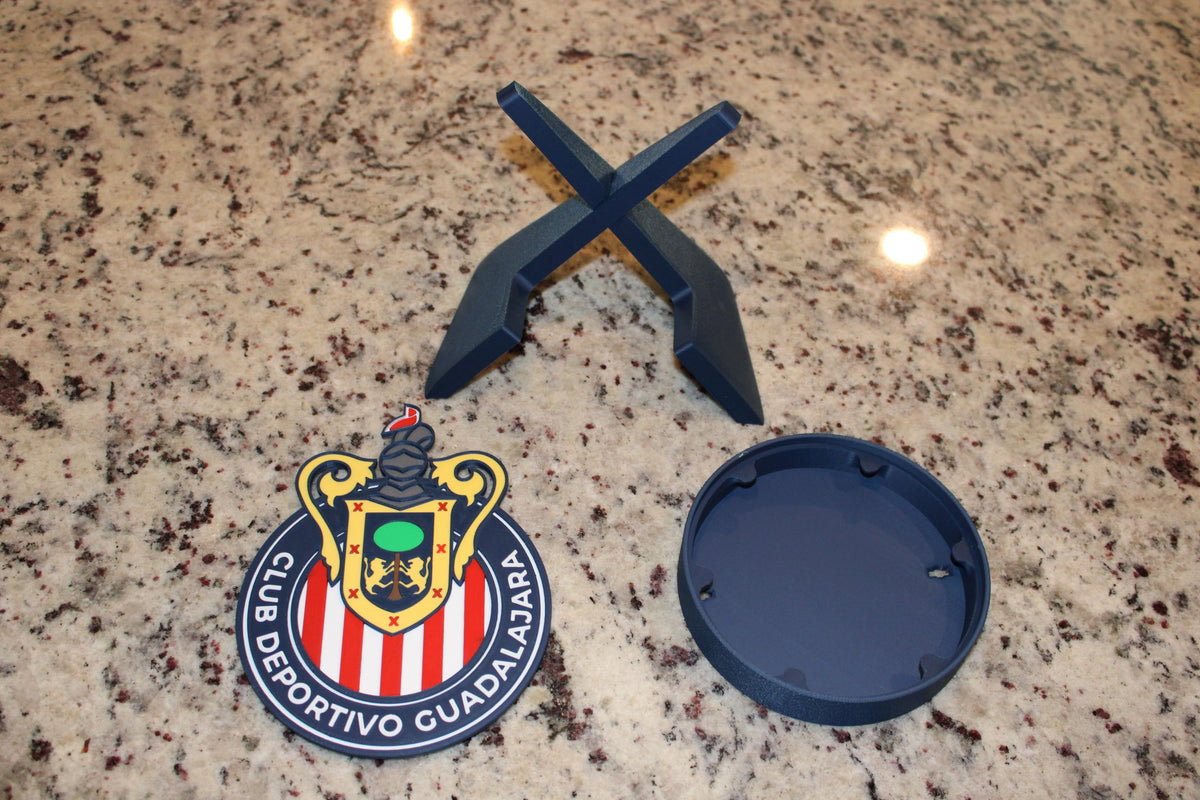 Chivas Guadalajara 3D Decorative Box | Soccer Personalized Fan Decor | Made in USA