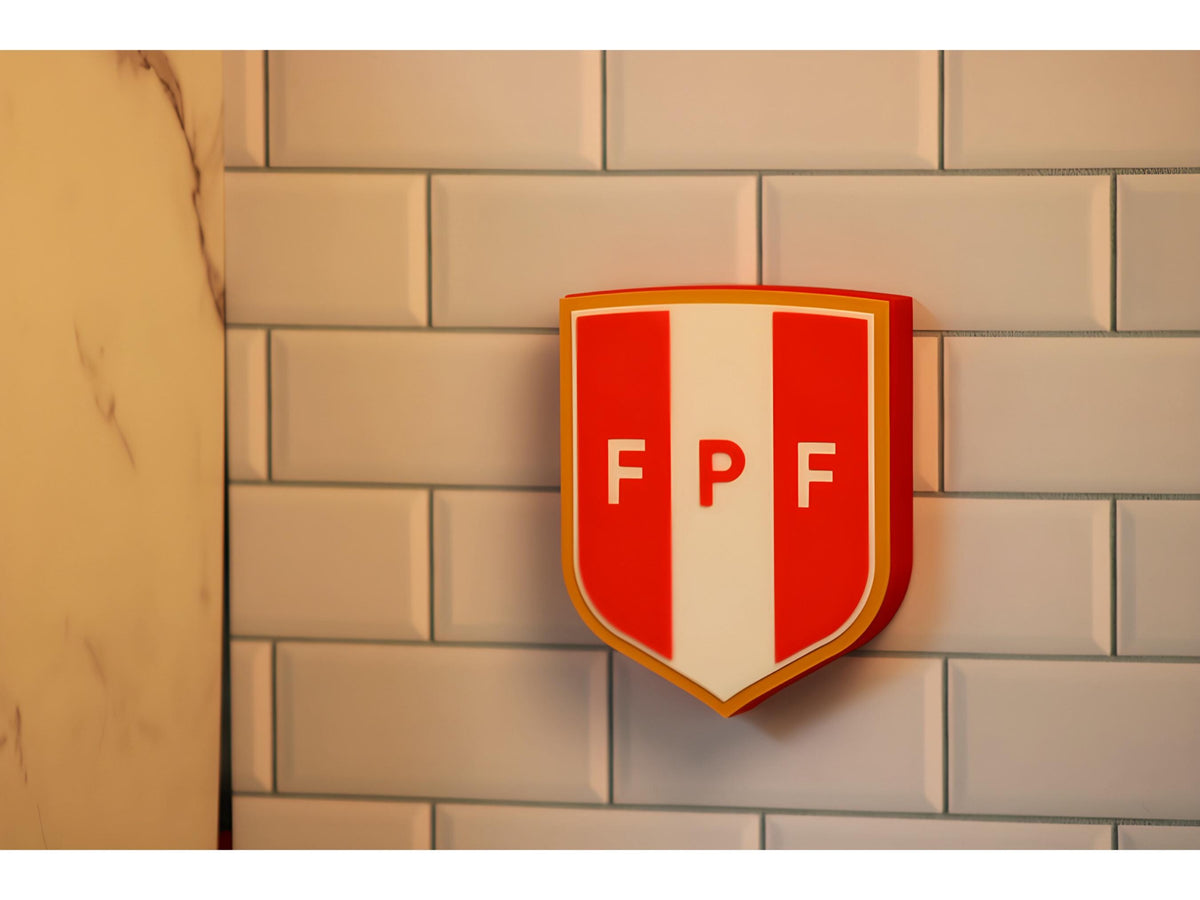 Peru Soccer 3D Decorative Box | FPF Fan Gift | Made in USA