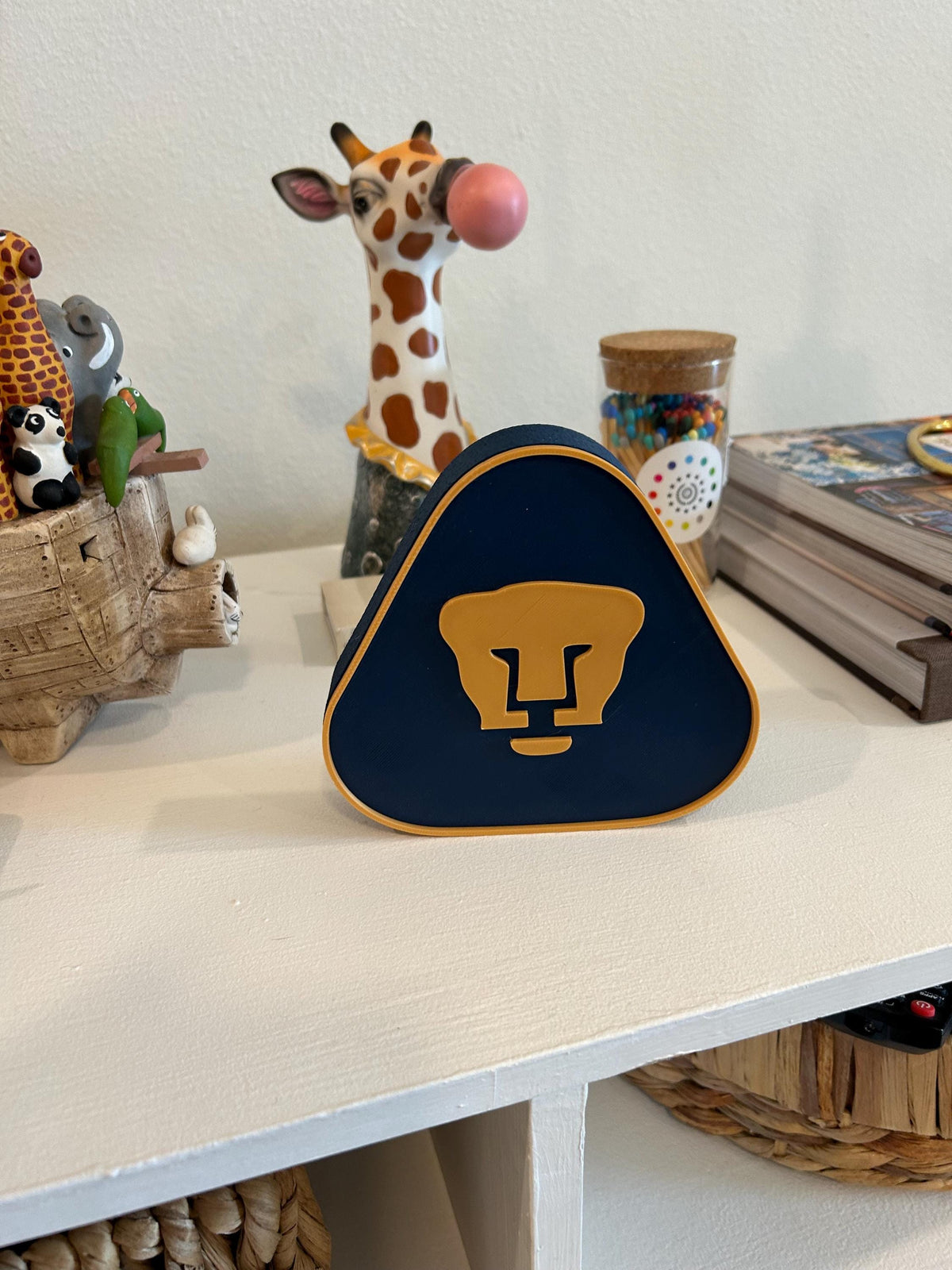 Pumas UNAM 3D Stash Box |Soccer Fan Gift | Made in USA
