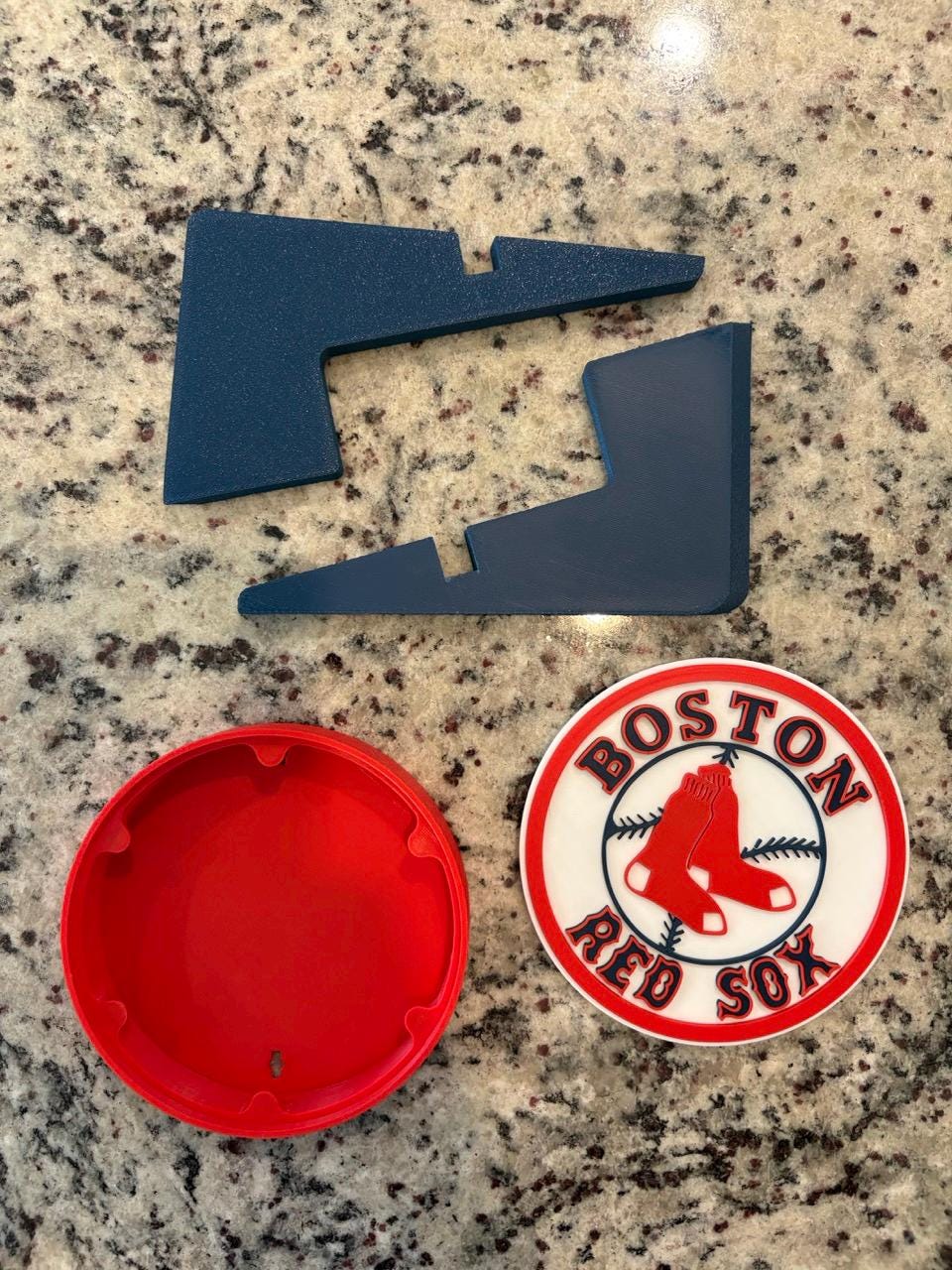 Red Sox 3D Printed Storage Box | Personalized Gift | Made in USA