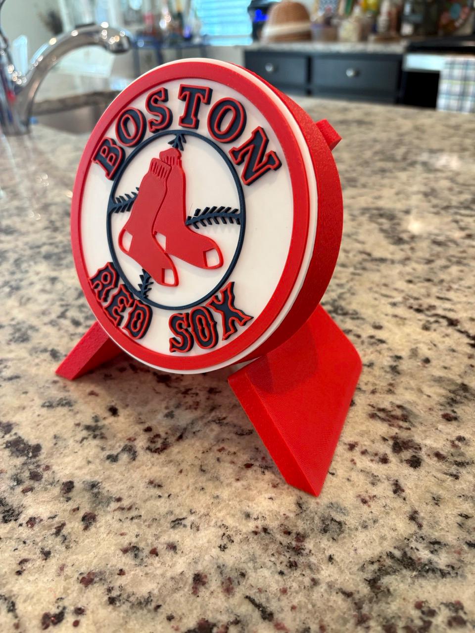 Red Sox 3D Printed Storage Box | Personalized Gift | Made in USA