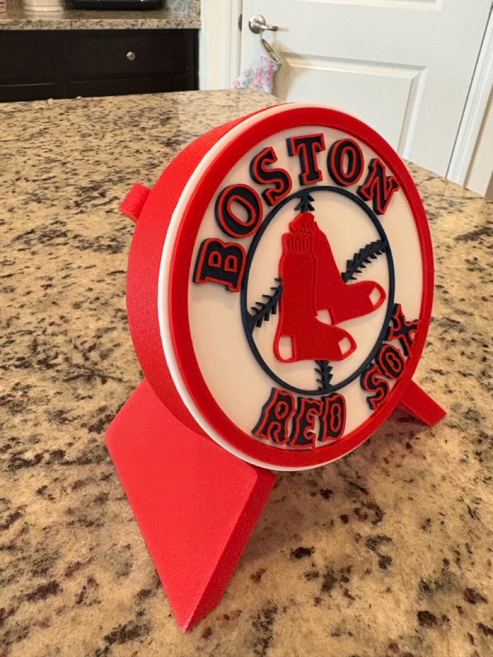 Red Sox 3D Printed Storage Box | Personalized Gift | Made in USA