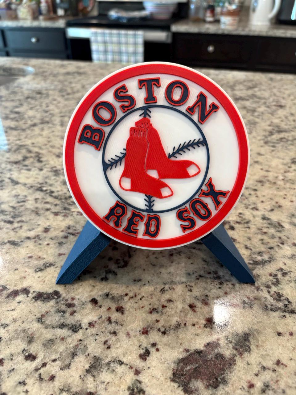 Red Sox 3D Printed Storage Box | Personalized Gift | Made in USA