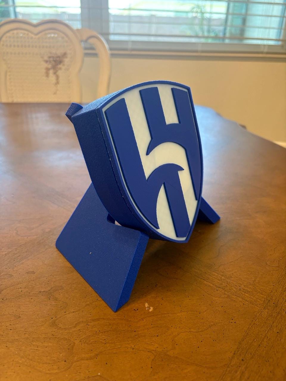Al Hilal FC 3D Printed Plaque: Saudi Soccer Fan Gift & Decor