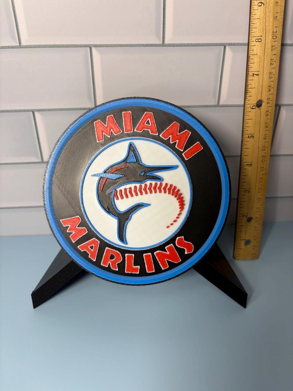 Florida Marlins 3D Stash Box | MLB Fan Gift | Made in USA