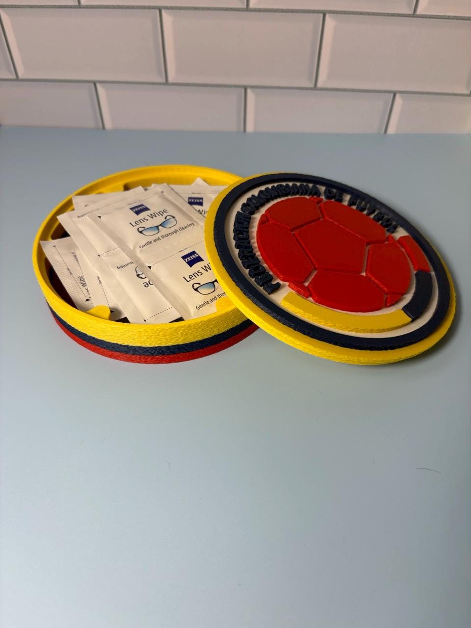 Colombia Soccer 3D Printed Storage Box | Selección Fan Gift