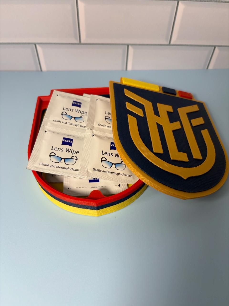 Ecuador National Team 3D Printed Storage Box | La Tri Fan Gift