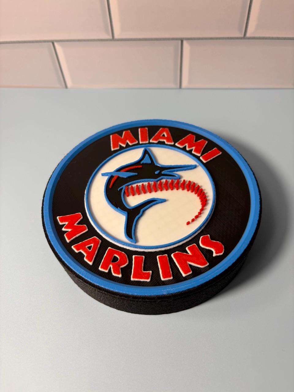 Florida Marlins 3D Printed Decorative Box