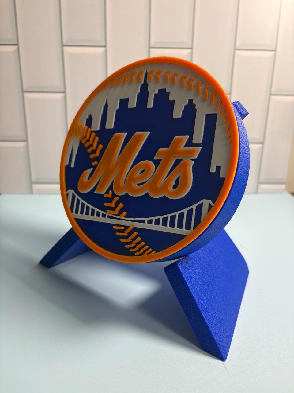 New York Mets 3D Printed Storage Box | Personalized Fan Gift