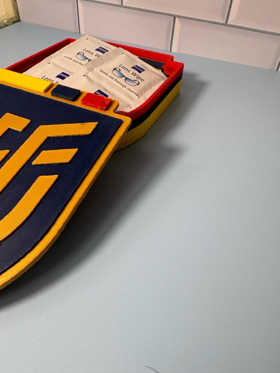 Ecuador National Team 3D Printed Storage Box | La Tri Fan Gift