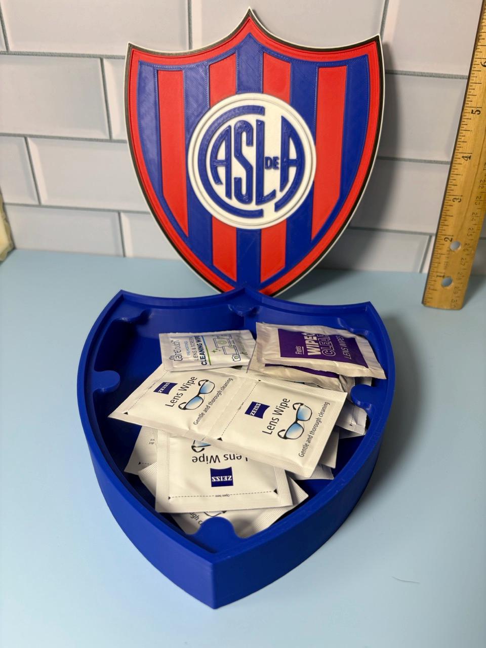 San Lorenzo 3D Decorative Box | Soccer Fan Gift | Made in USA