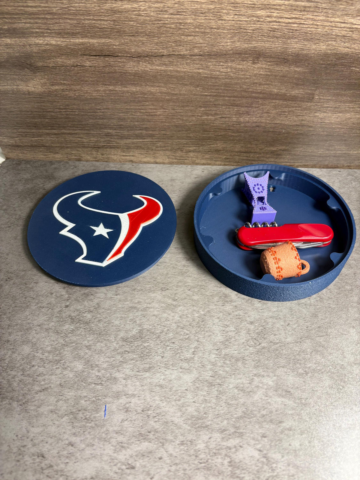 Houston Texans 3D Printed Decorative Box | NFL Fan Gift