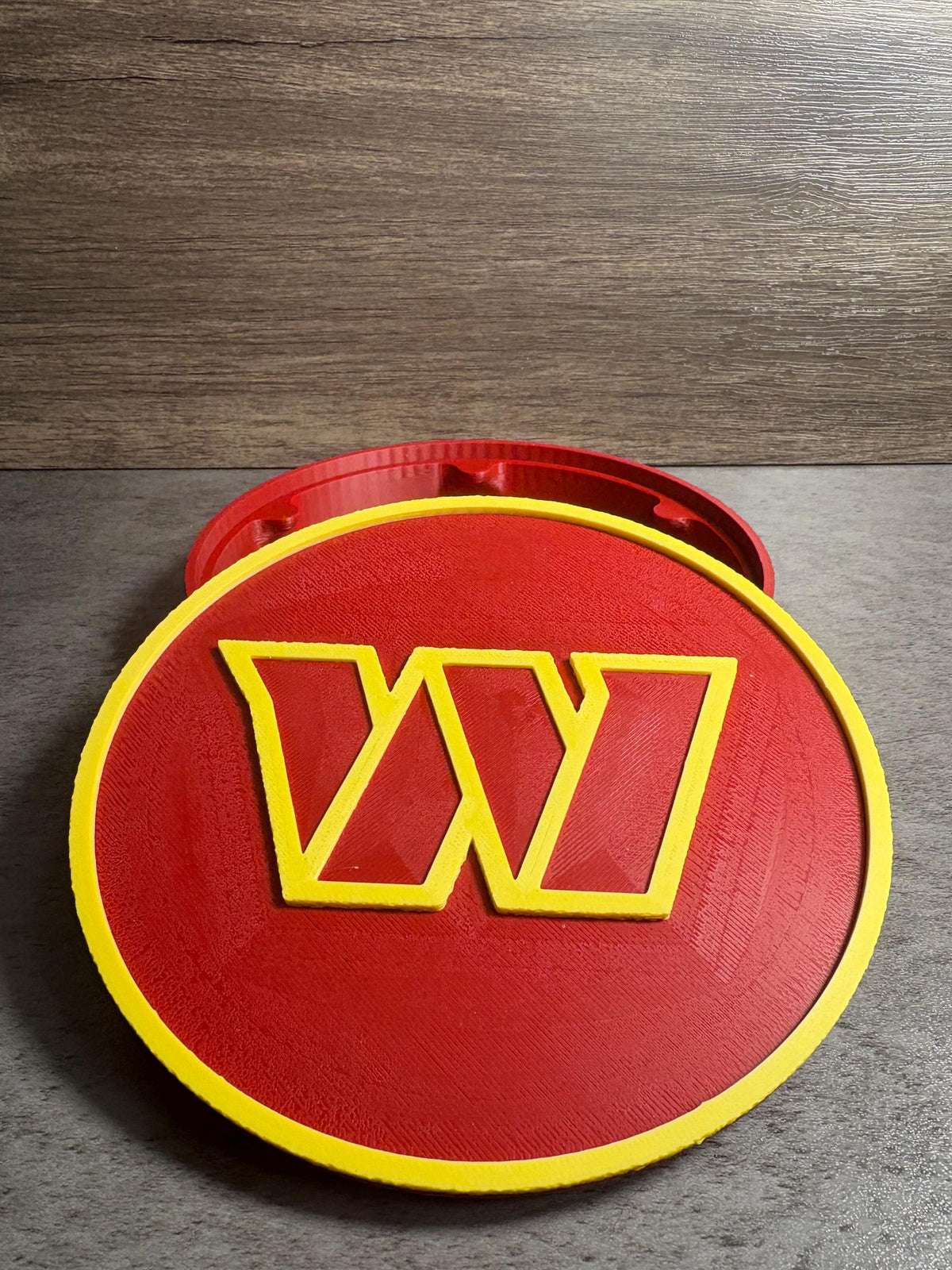 Commanders 3D Logo Box - Football Fan Gift | Made in USA