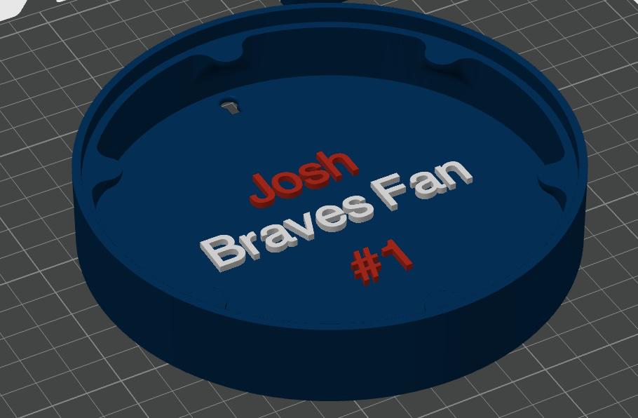 Atlanta Braves 3D Decorative Box | MLB Fan Gift | Made in USA