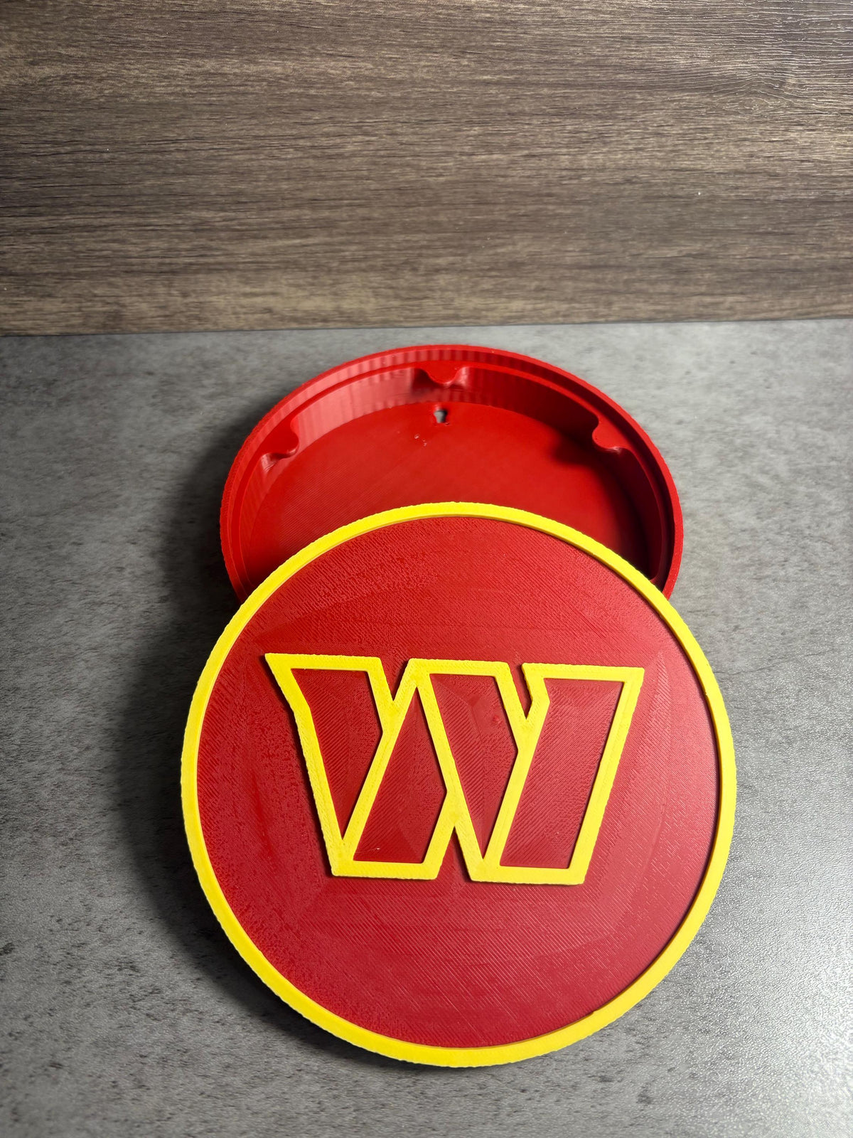 Commanders 3D Logo Box - Football Fan Gift | Made in USA