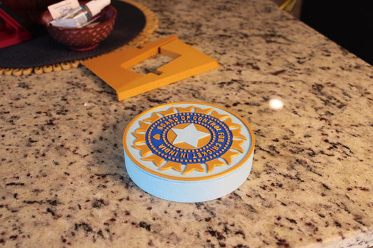 Team India Cricket 3D Printed Box – BCCI Logo Fan Gift