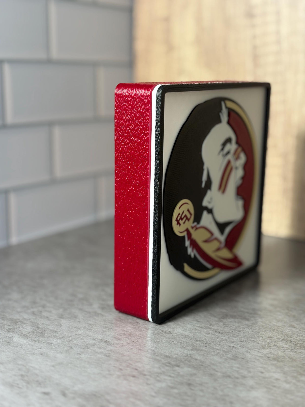 FSU Seminoles 3D Printed Storage Box | Personalized Gift Made in USA