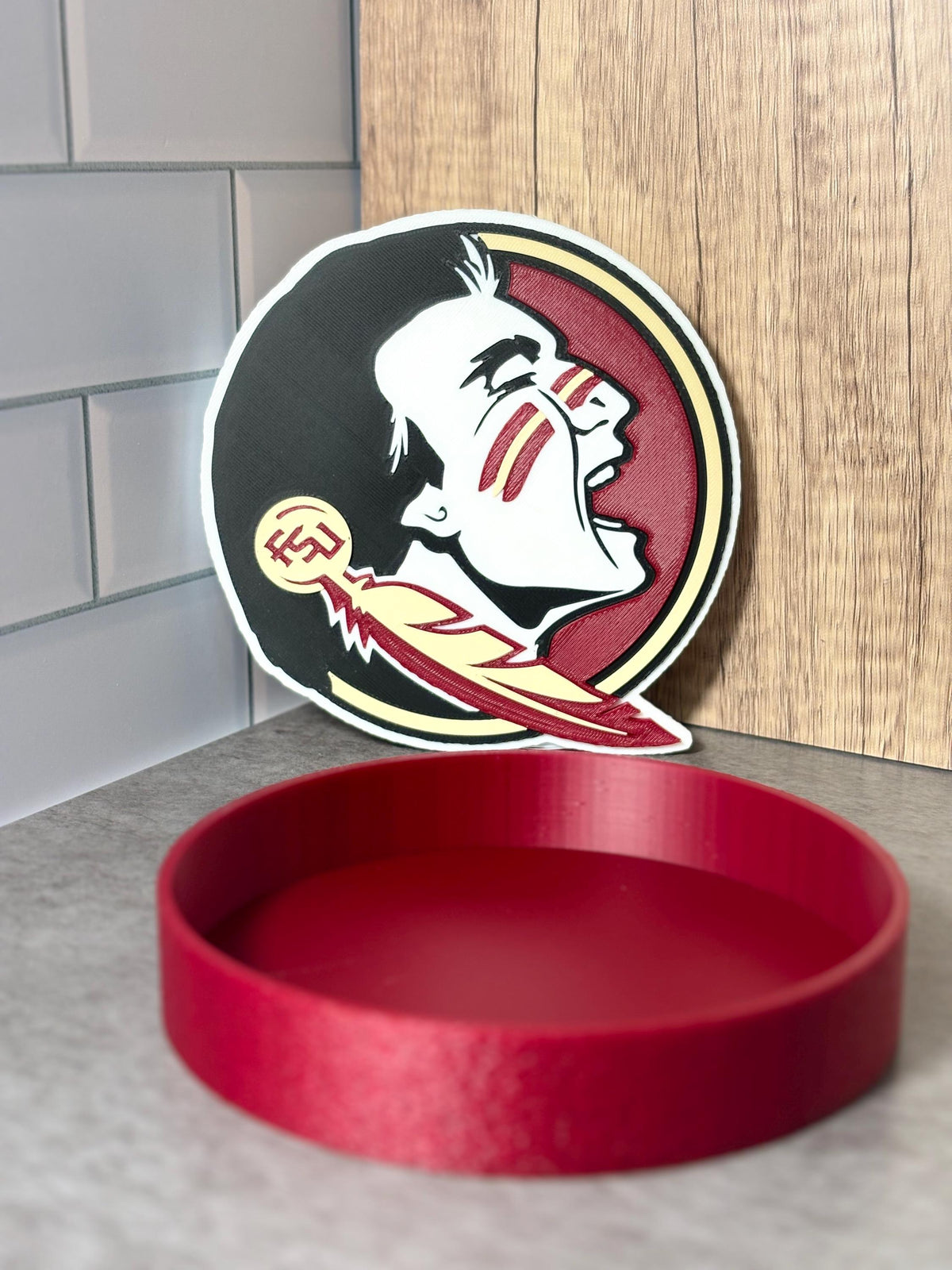 FSU Seminoles 3D Printed Storage Box | Personalized Gift Made in USA
