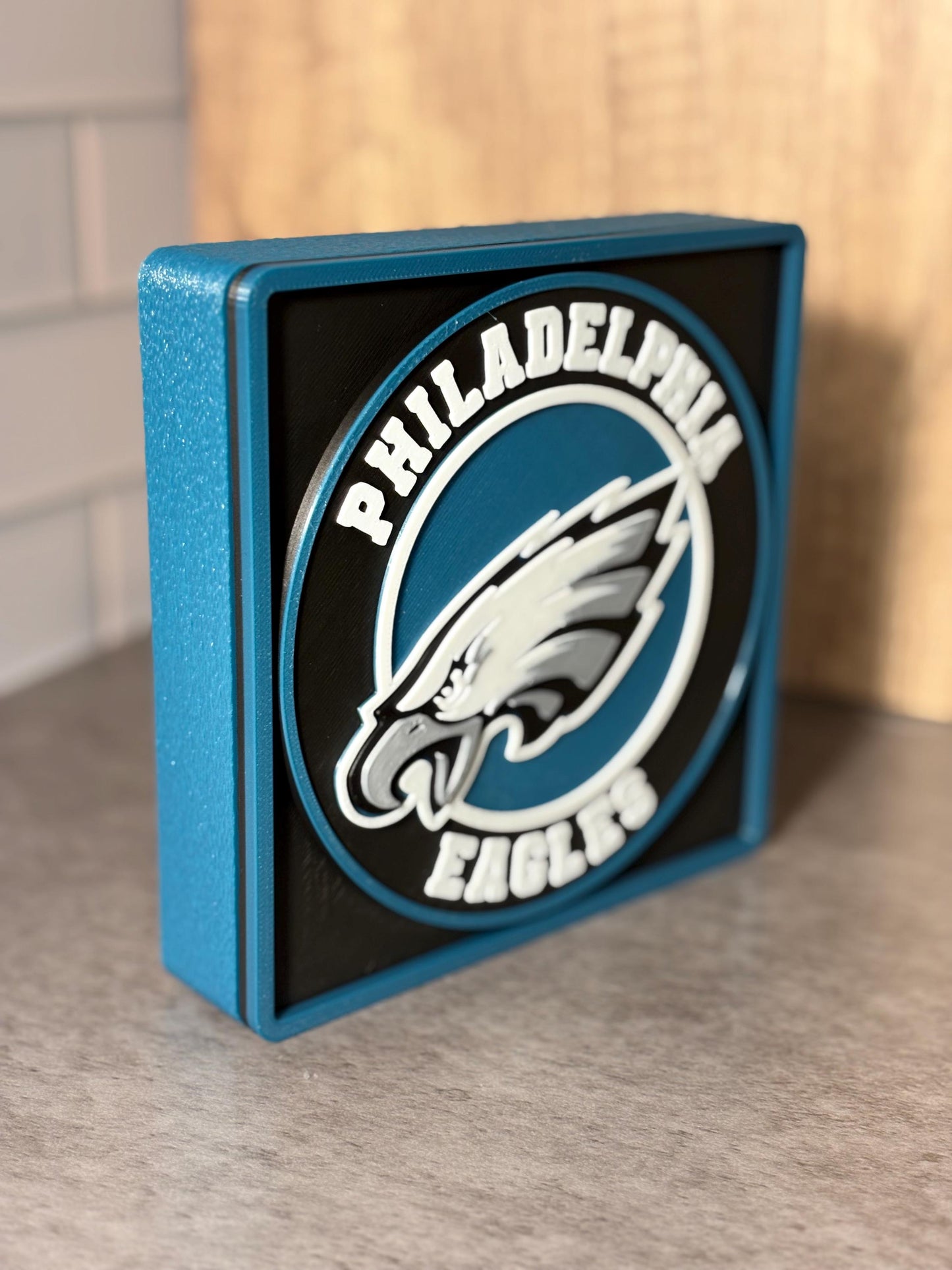 Philadelphia Eagles 3D Printed Decorative Box