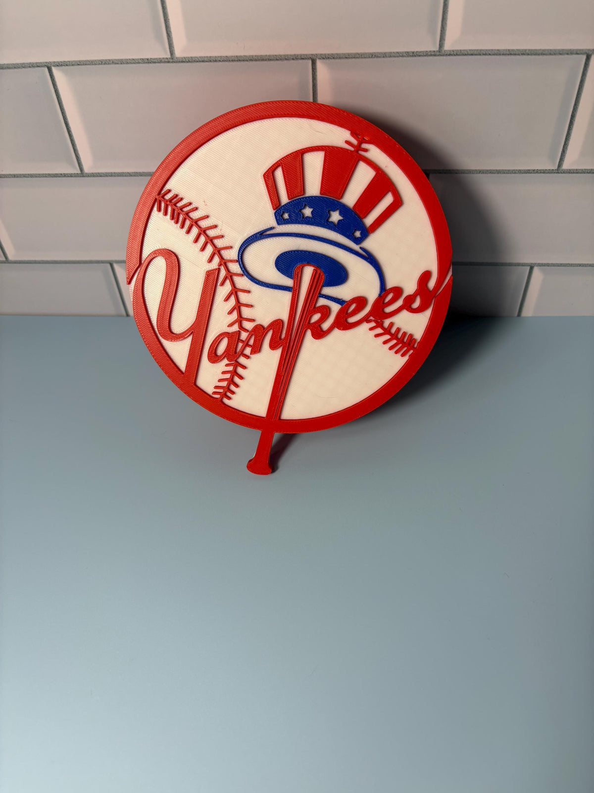 NY Yankees 3D Printed Storage Box | Baseball Fan Gift | Made in USA