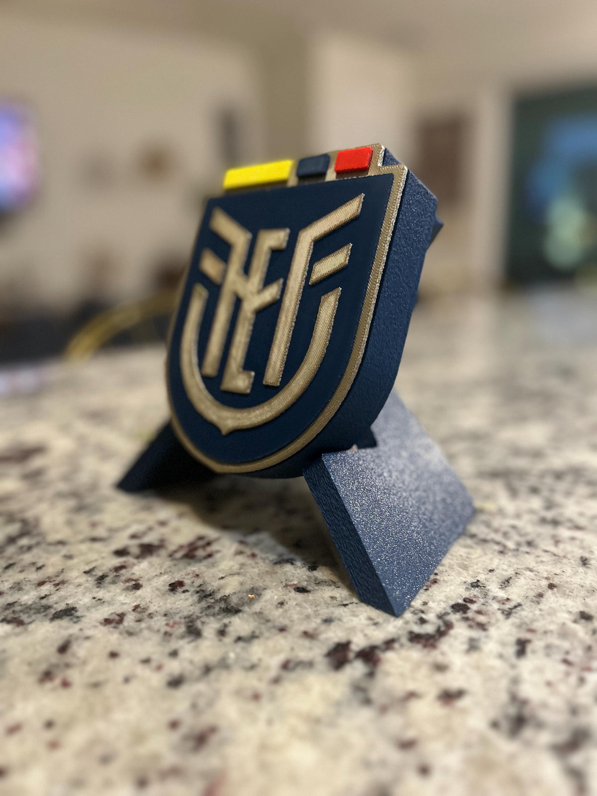 Ecuador National Team 3D Printed Storage Box | La Tri Fan Gift