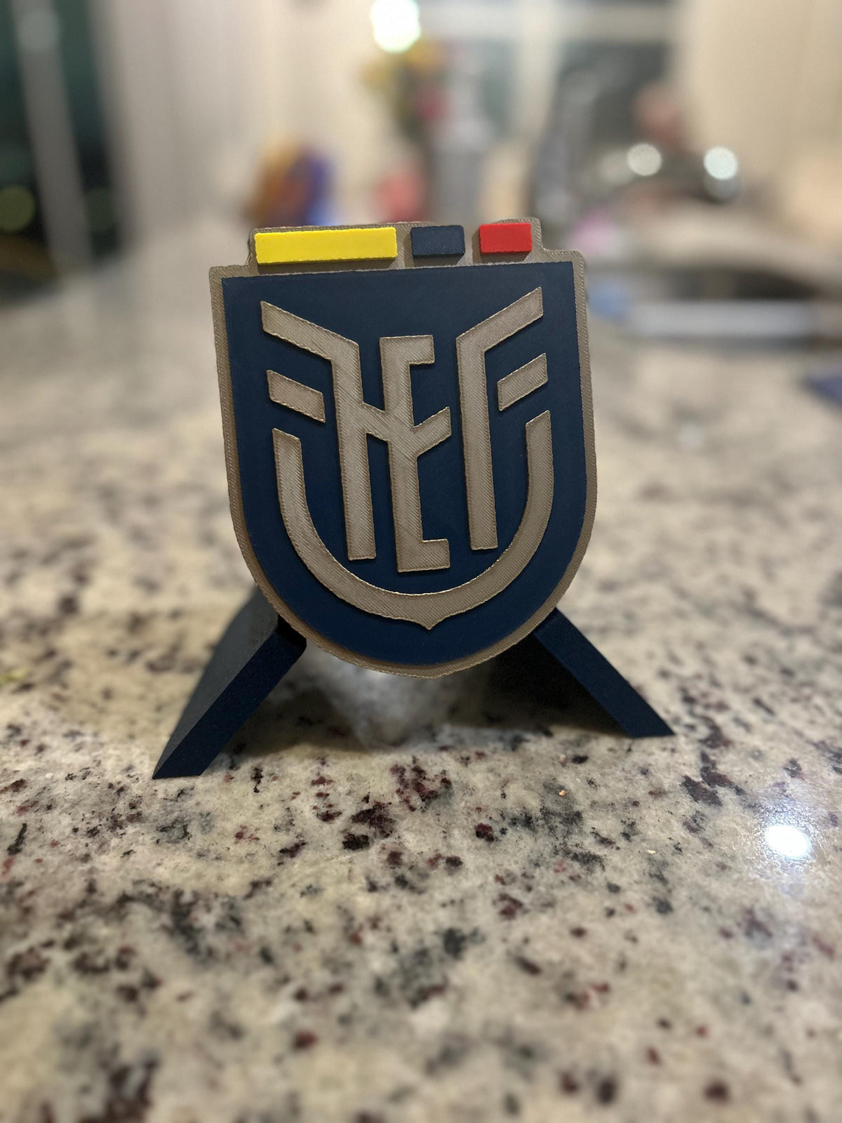 Ecuador National Team 3D Printed Storage Box | La Tri Fan Gift