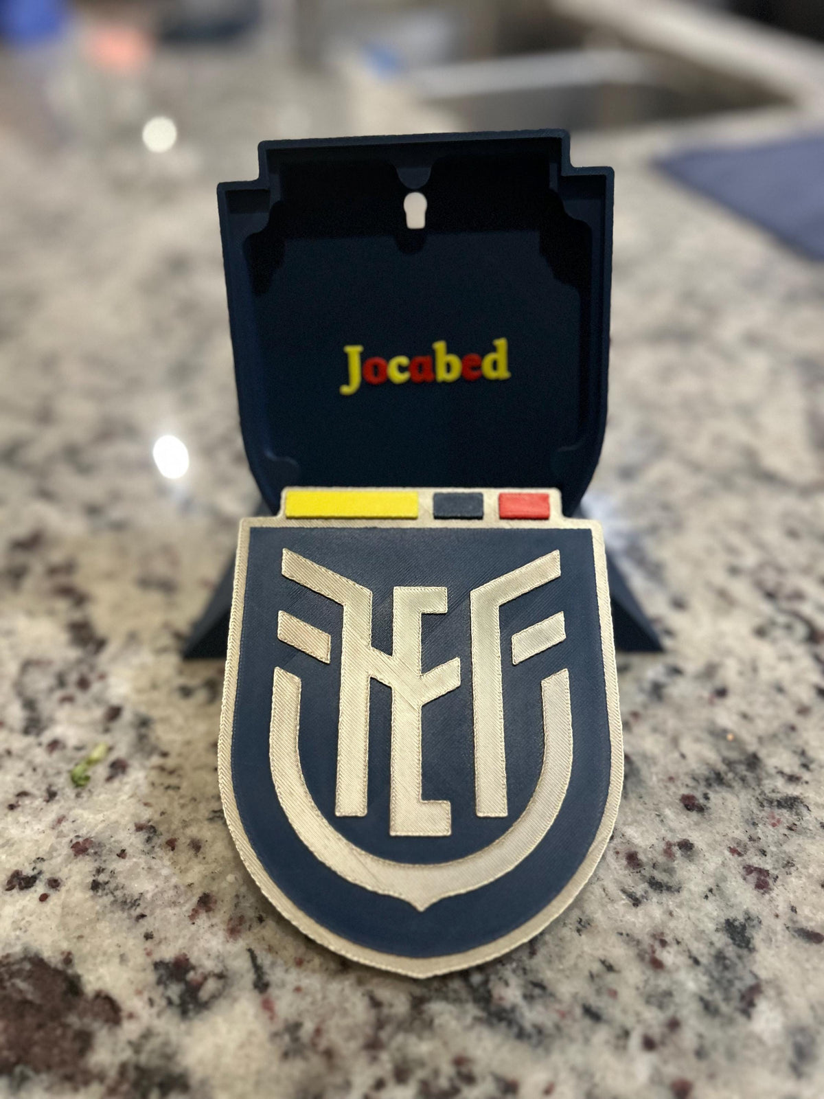 Ecuador National Team 3D Printed Storage Box | La Tri Fan Gift