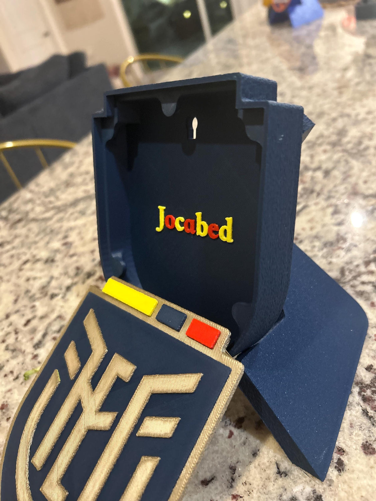 Ecuador National Team 3D Printed Storage Box | La Tri Fan Gift