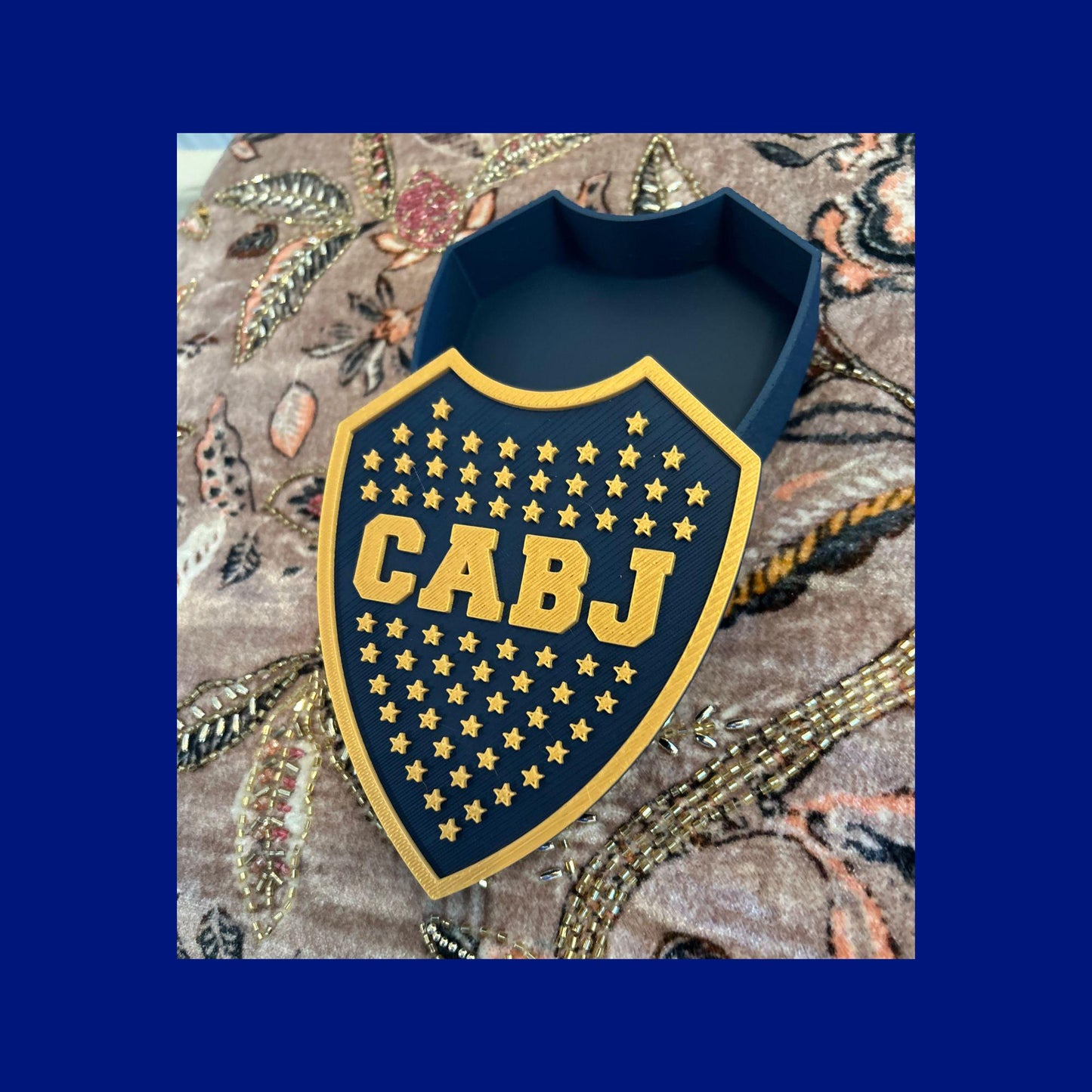 Boca Juniors 3D Printed Decorative Box