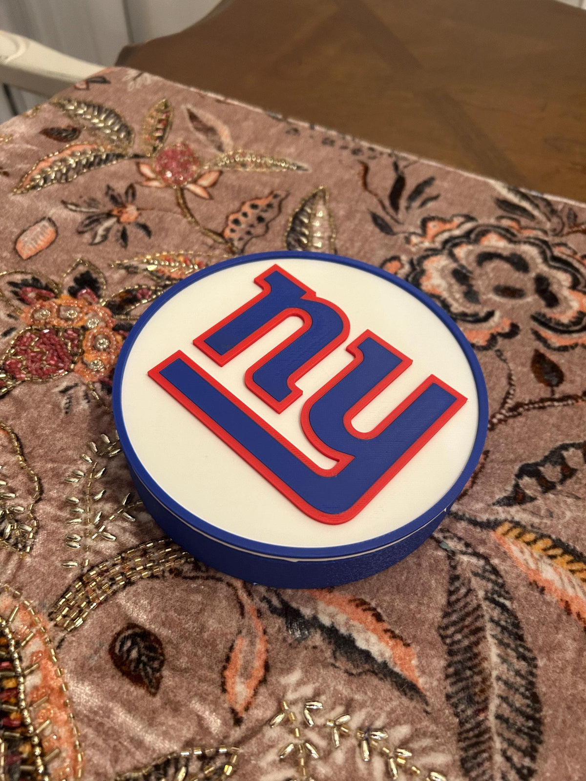 New York Giants 3D Printed Storage Box | Personalized Gift