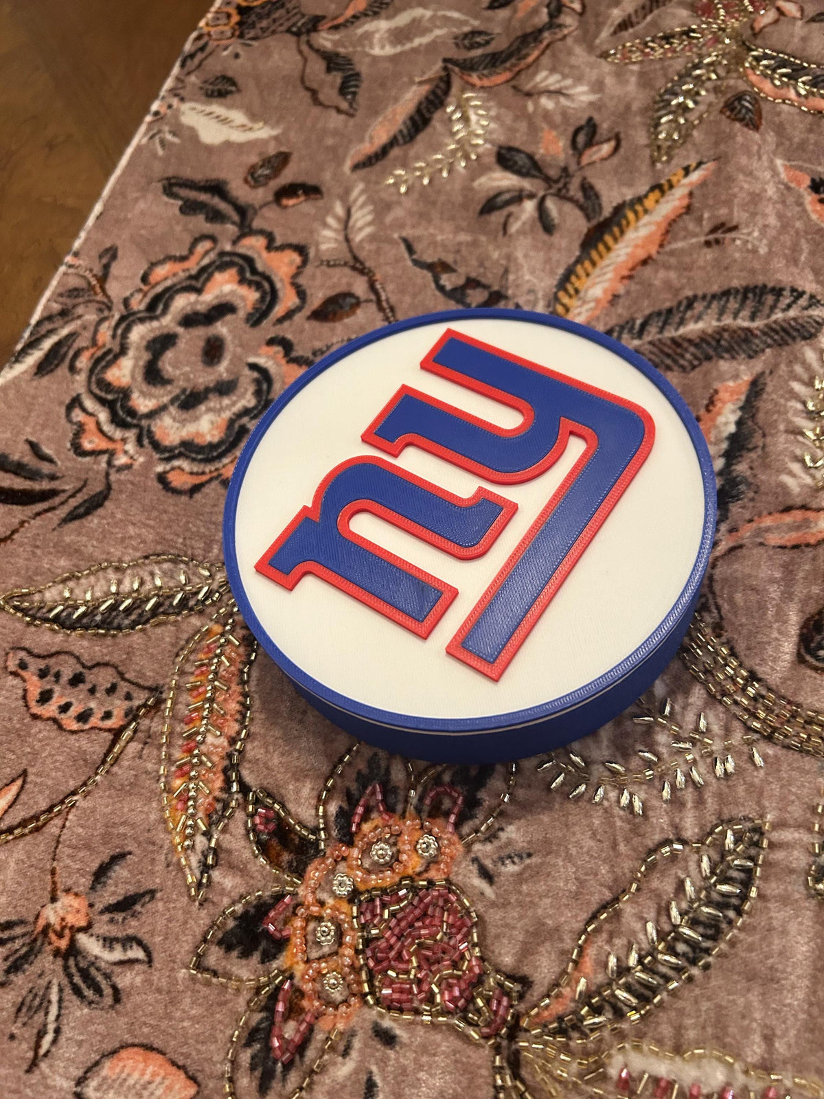 New York Giants 3D Printed Storage Box | Personalized Gift