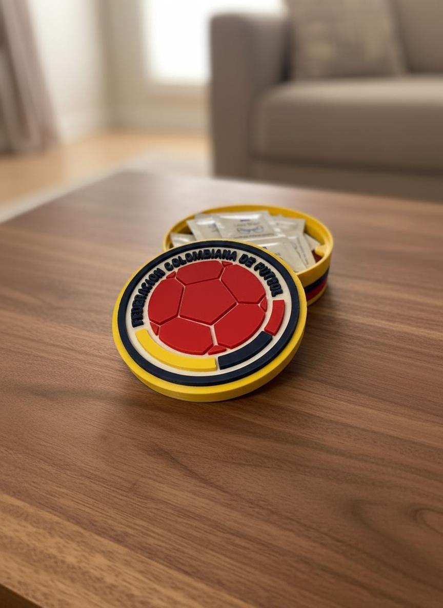 Custom 3D Printed Soccer Team Plaque, Personalized Futbol Crest Display