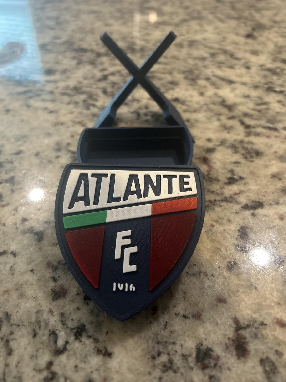 Atlante FC 3D Printed Crest Display | Mexican Soccer Fan Decor, Potros de Hierro Keepsake
