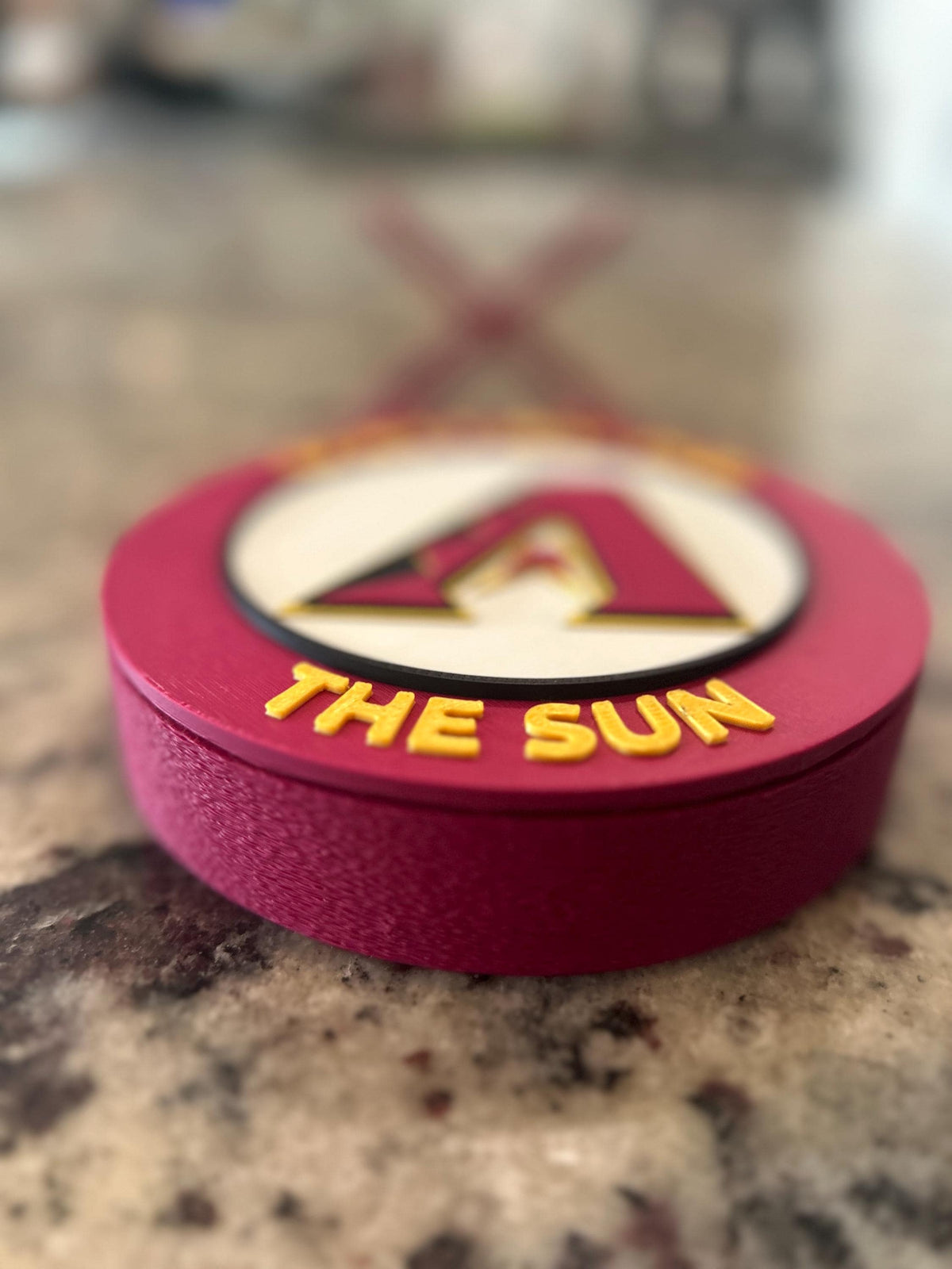 3D Printed Arizona Diamondbacks Desk Display | MLB Fan Stash Box (Personalized)