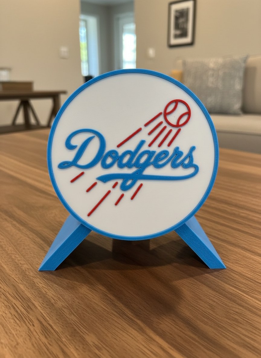 Los Angeles Dodgers 3D Decorative Box