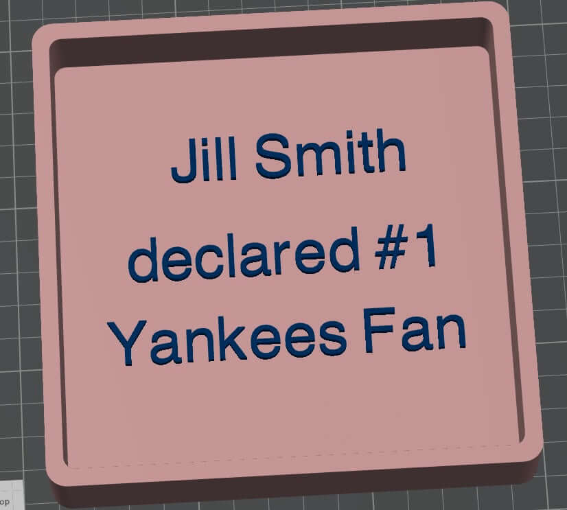 customized NY Yankees stash box: Rose Gold and Black Tiki-Taka3D