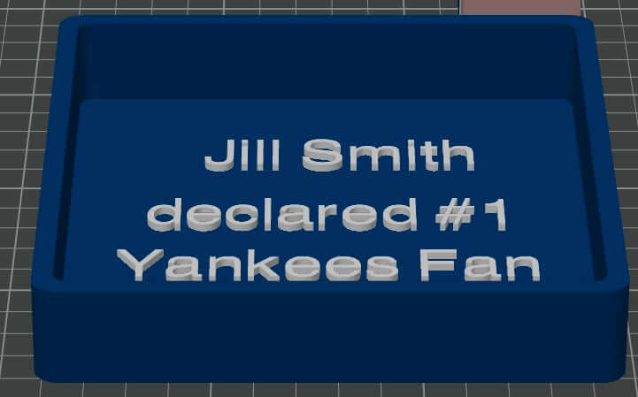 NY Yankees 3D Logo Stash Box: Unique MLB Baseball Fan Gift Tiki-Taka3D