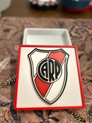 River Plate 3D Printed Plaque – Soccer Desk Decor & Gift for Coach or Fan My Store